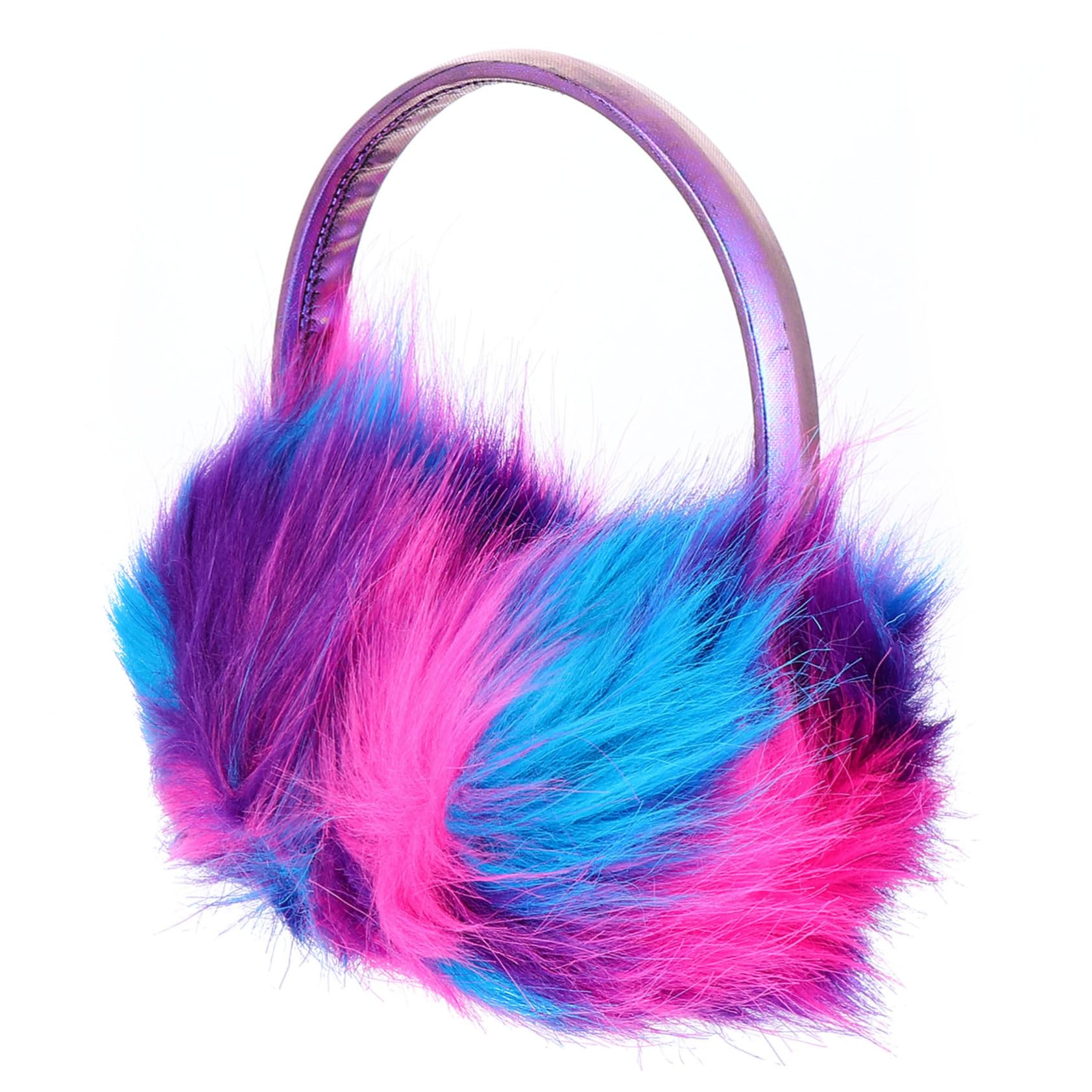 minkissy Fuzzy Earmuffs Ear Warmers for Women Soft Ear Cover Protective Cap Chic Style