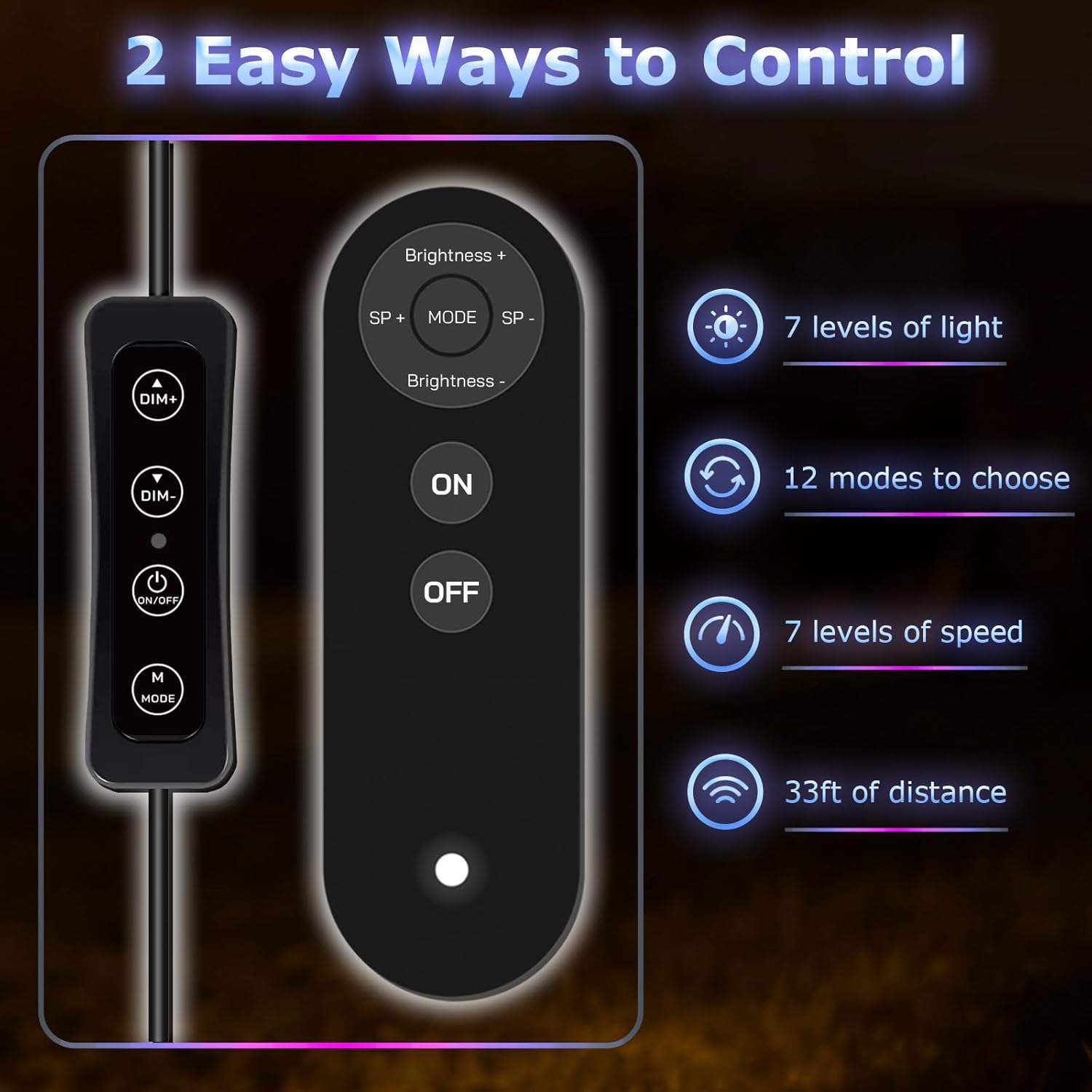 LED Open Signs for Business, exTopGoal 30"x10" Large Bright Open Sign with Remote and 12 Scene Modes, Light Dimmable Window Sign for Store Shop Storefront Bar Cafes - US Flag - Image 4