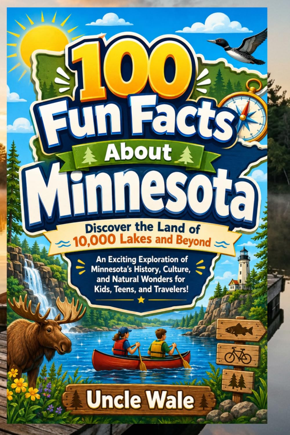 100 Fun Facts About Minnesota: Discover the Land of 10,000 Lakes and Beyond: An Exciting Exploration of Minnesota’s History, Culture, and Natural Wonders for Kids, Teens, and Travelers!