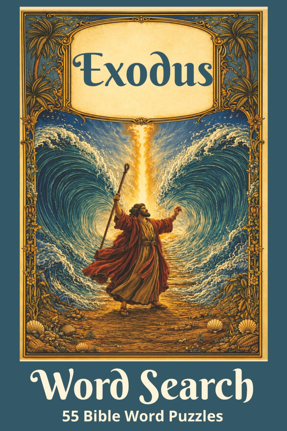 Exodus Word Search: 55 Bible Word Puzzles Inspired by the Book of Deliverance (Books of the Bible Word Search Series)