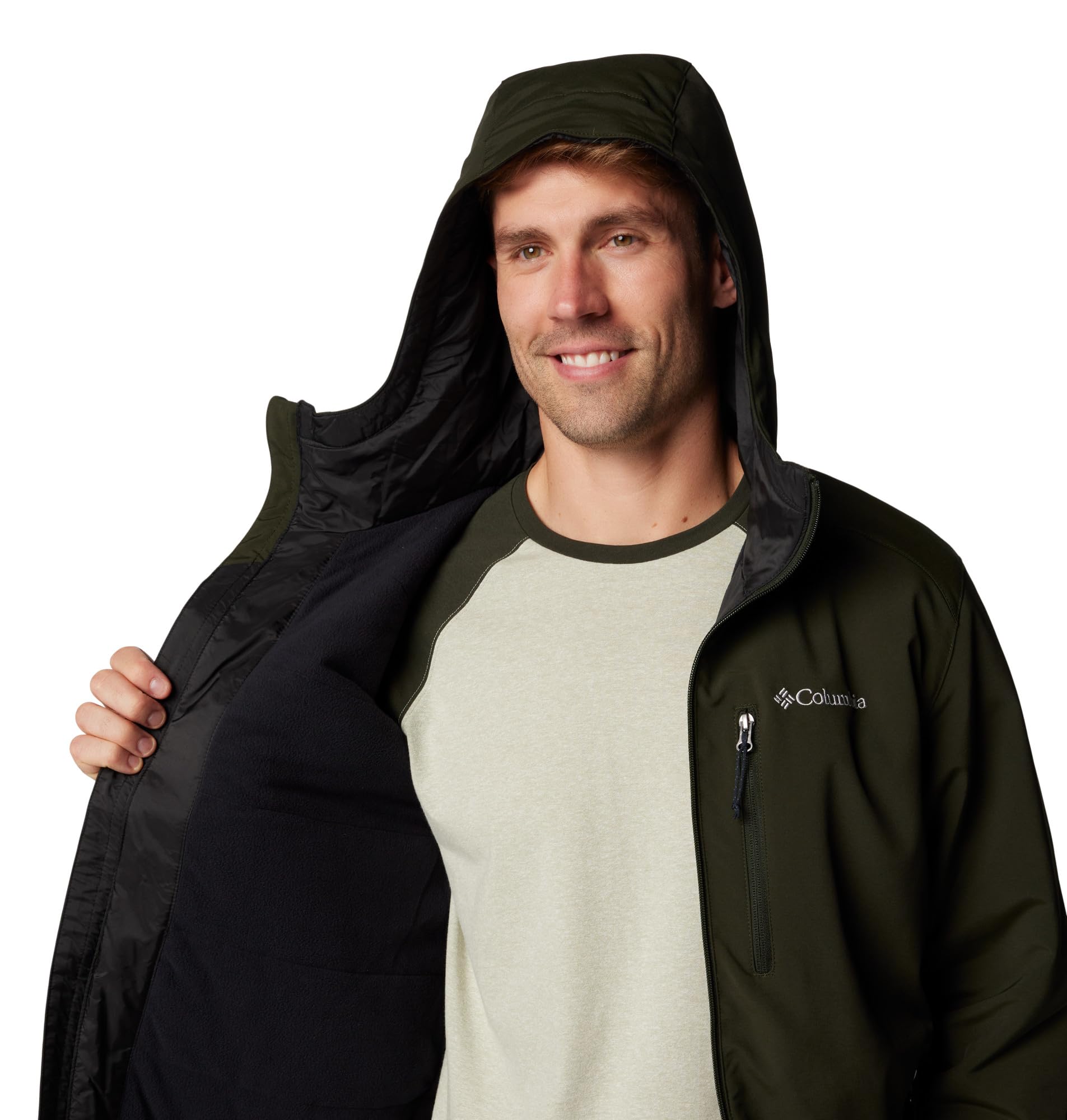 Columbia Gate Racer Softshell, Chaqueta De Softshell Cortavientos Hombre