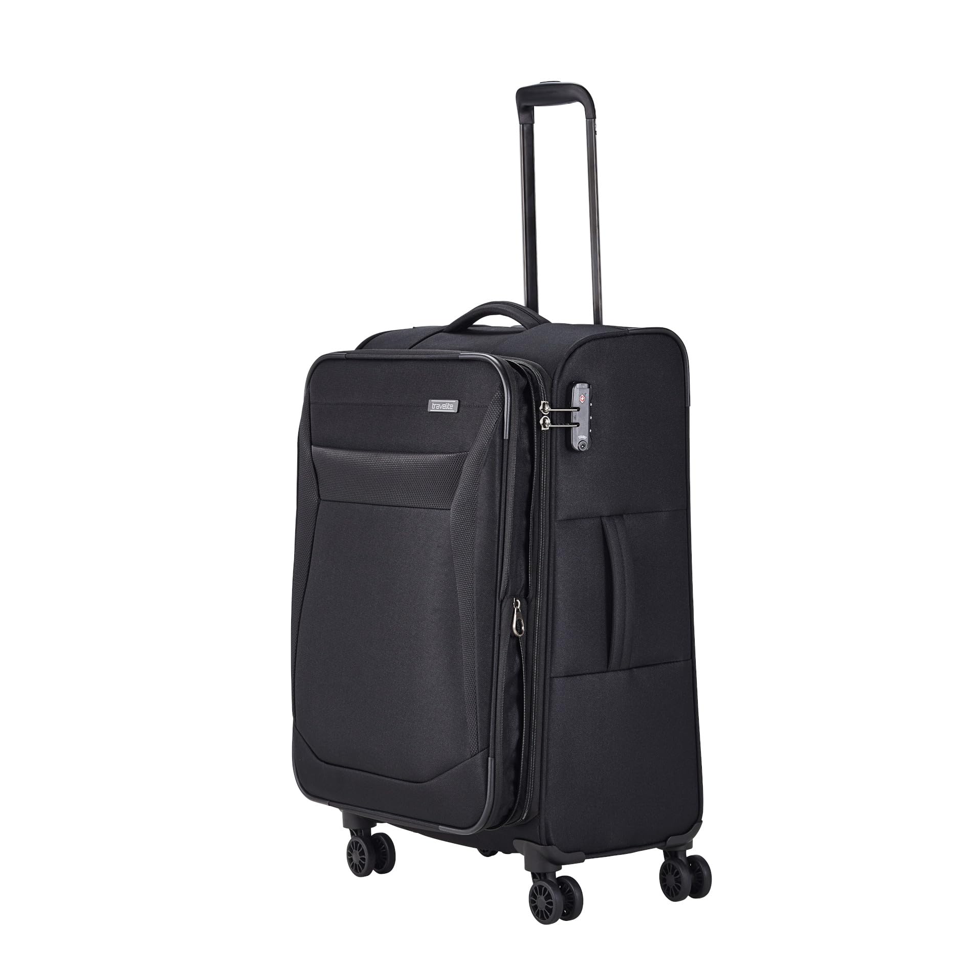 Travelite Chios 4-Rad Koffer Größe M Weichschale 67 cm 60-66 Liter Trolley