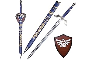 Legend of Zelda Link's Master Sword in Real Metal