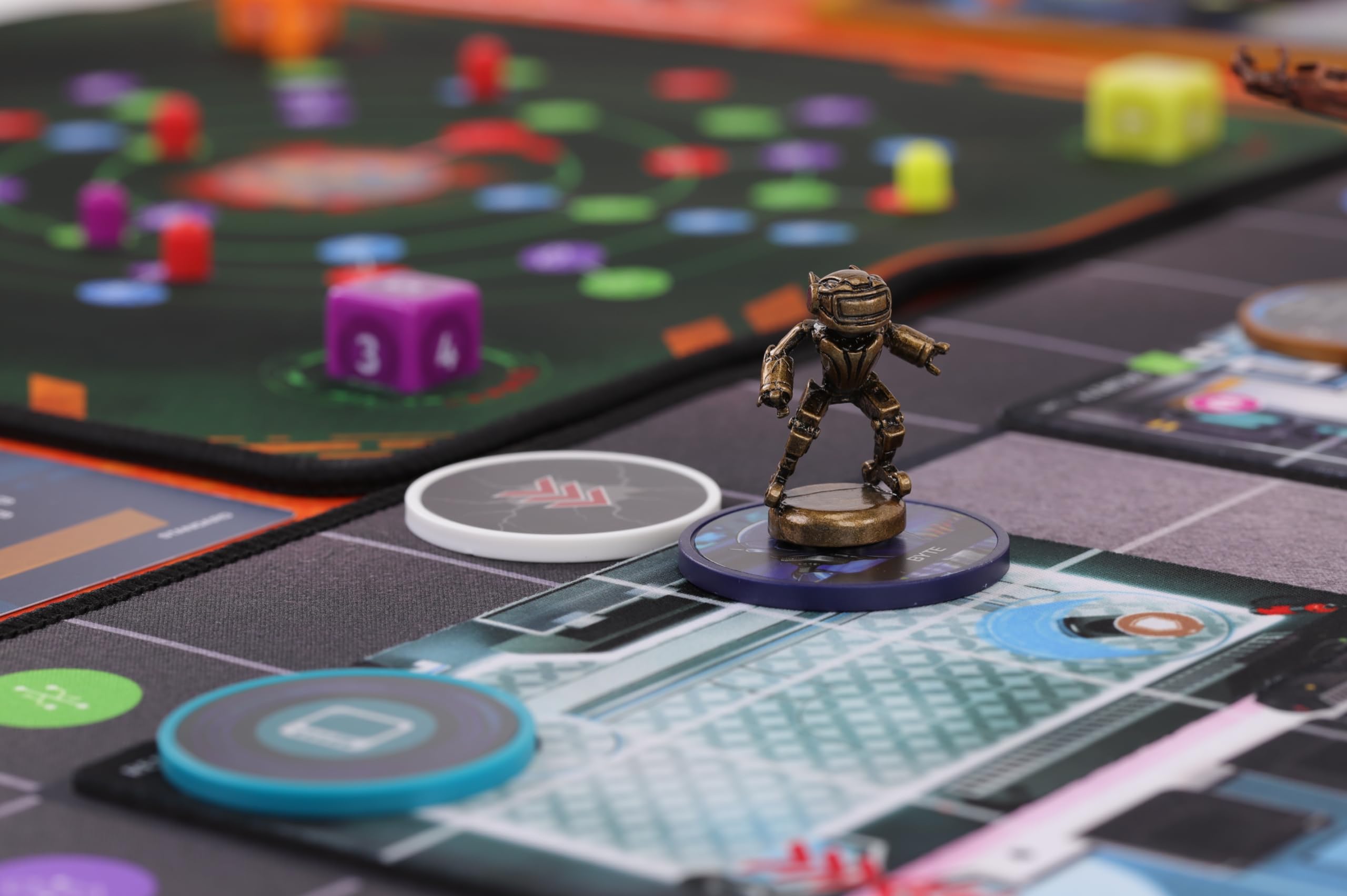 Chip Theory Games Burncycle: Bot and Guard BrassMag Figures - Premium Metal Miniatures for Enhanced Gameplay - Image 7