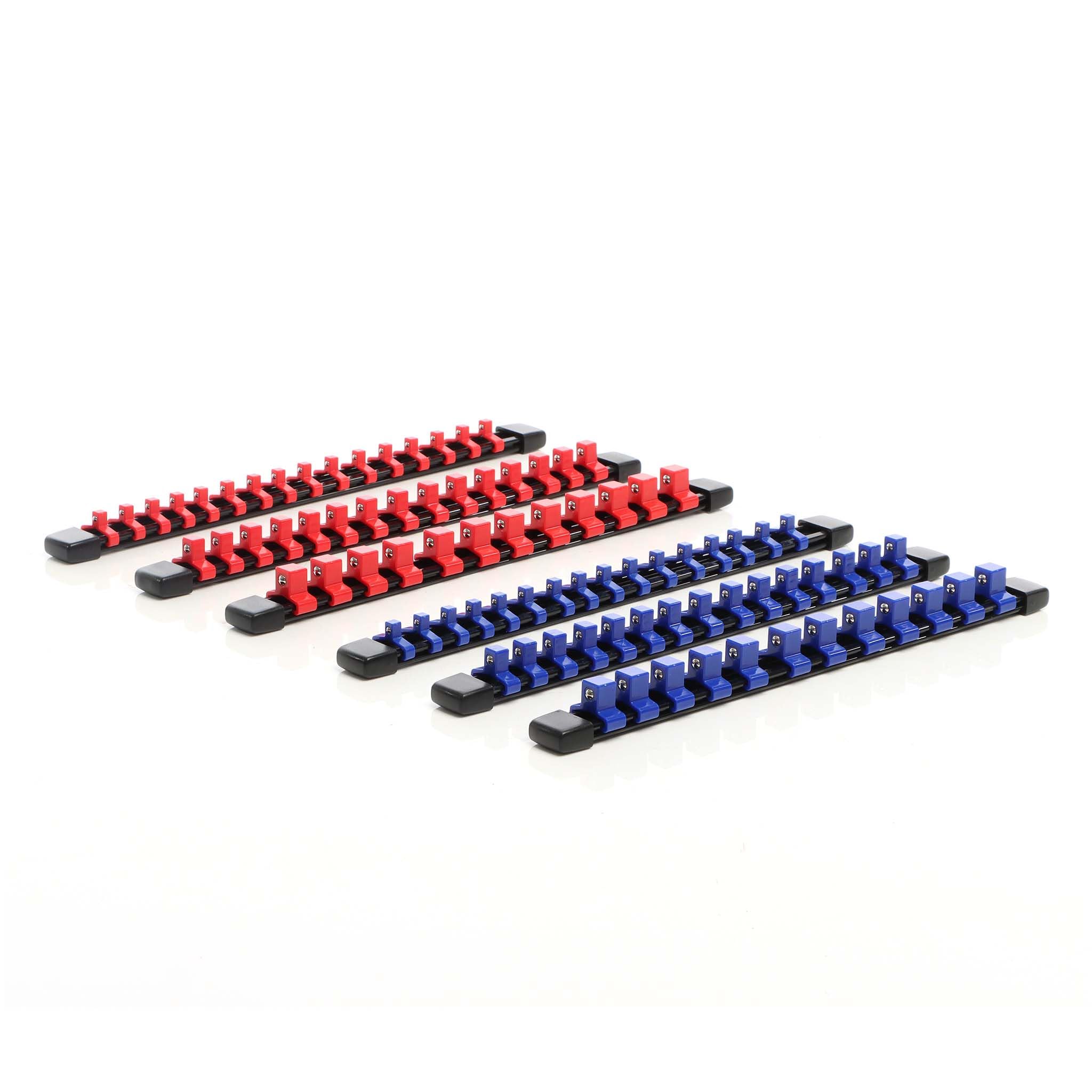 XPOtool 6x Porta bussole Supporti per bussole in ABS Guide per 86 punte 1/2", 1/4" e 3/8"
