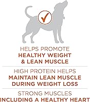 Vista 3 de Purina ONE Plus Healthy Weight - Alimento seco para perros con alto contenido de proteínas, bolsa de 16.5 libras
