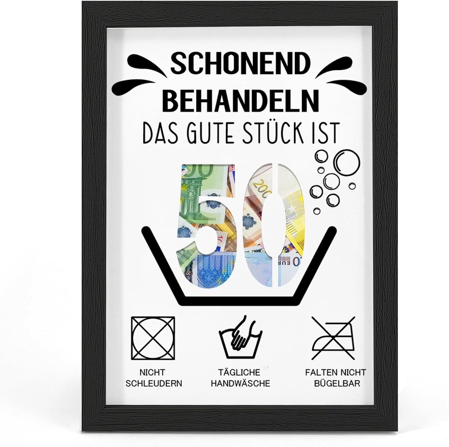 50th Birthday Money Gift Gifts for 50th Birthday Man/Woman 50th Birthday Card for 50th Birthday Treat 50 Funny Gift Ideas for 50 Gifts for Friends Family