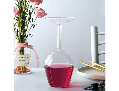 Best Upside Down Wine Glasses: Unique and Fun Stemmed Red Wine Glasses for Special Occasions