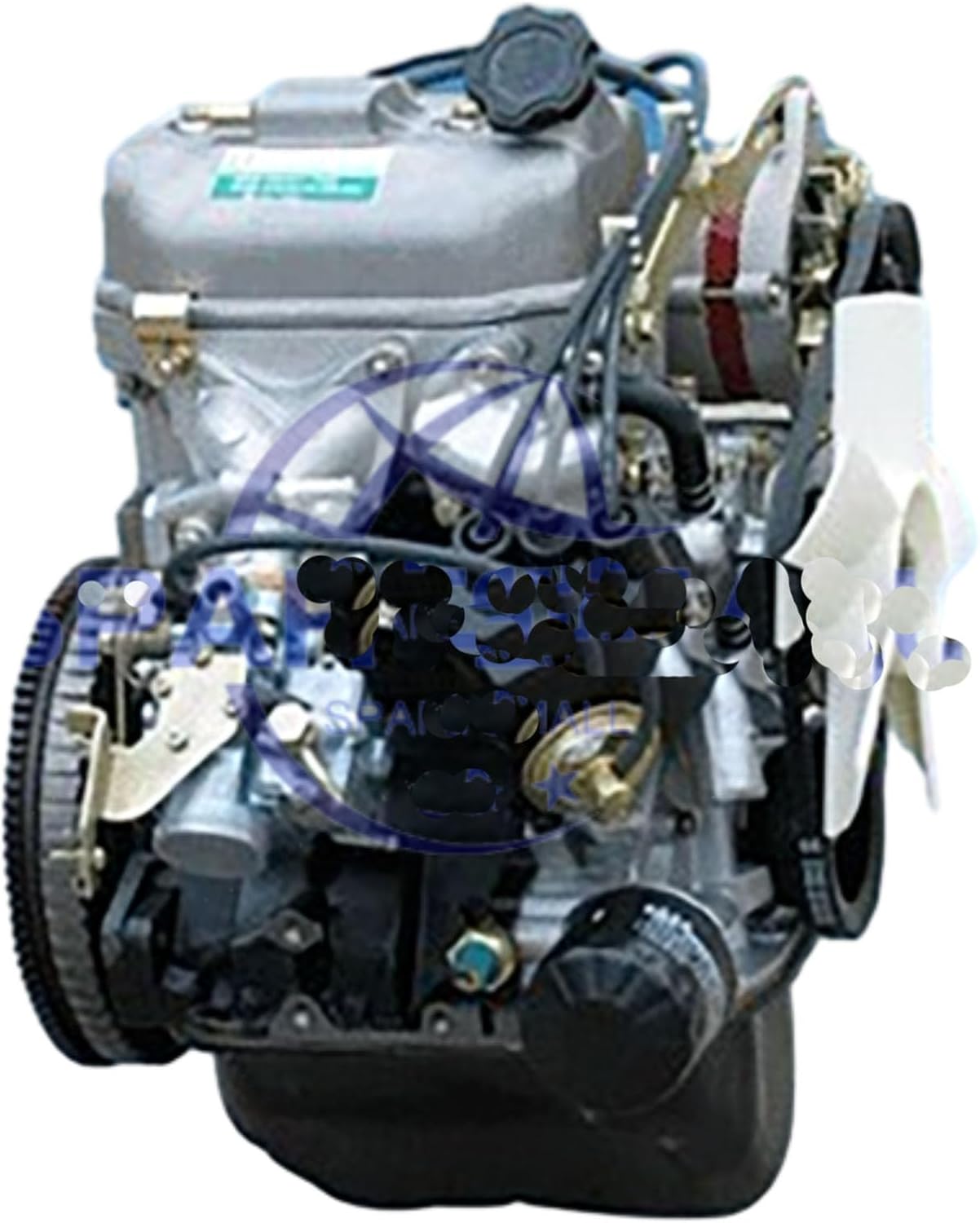 ZTUOUMA 650CC 2-Cylinder CDI Gasoline Engine Assembly LJ276 LJ276M Compatible with Joyner Trooper 650 Sand Spider Kawasaki Prairie 650