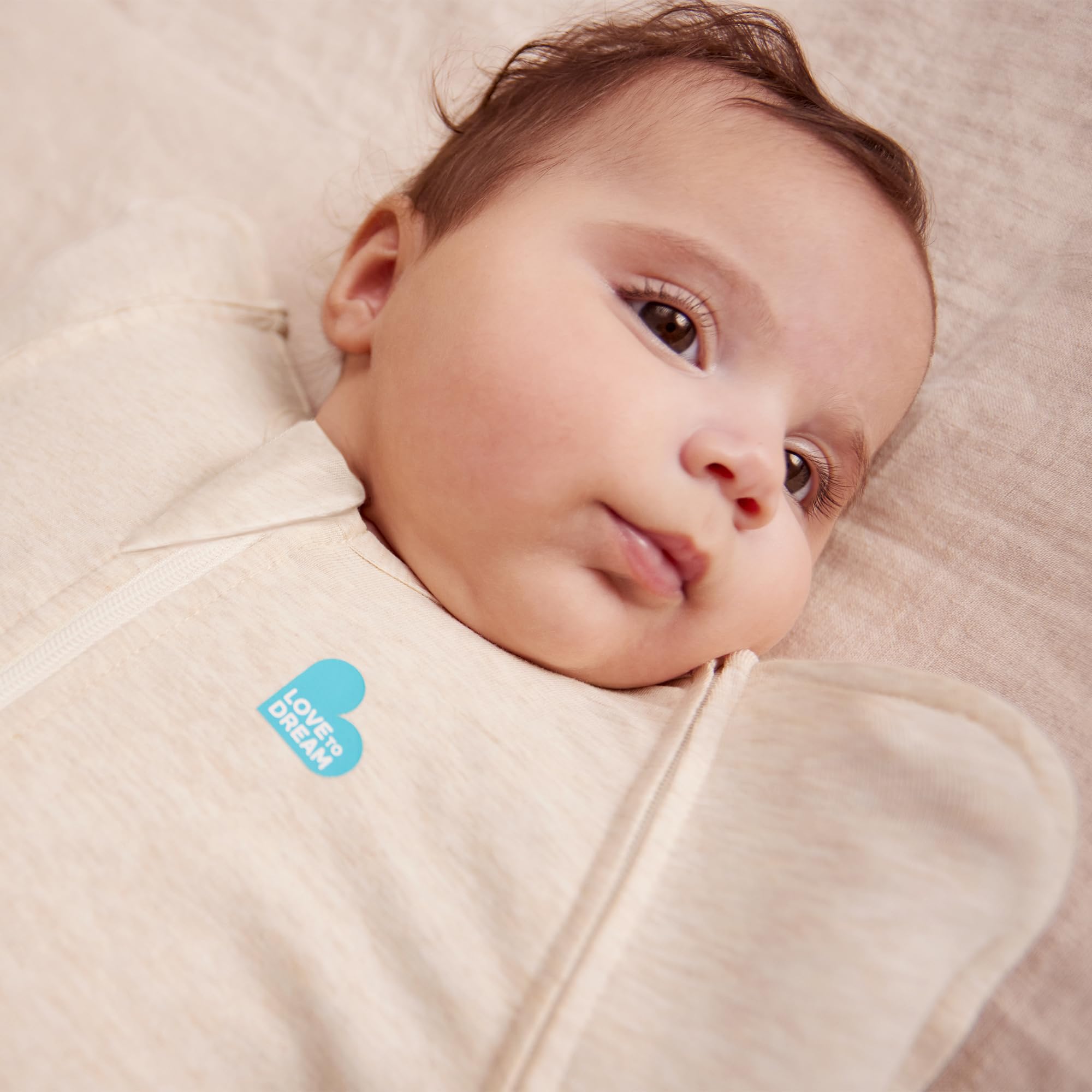 Love To Dream™ Swaddle UP™ Transition Bag, Medium 6-8.5 kg - Twigs Oatmeal, Oatmeal Marl, Medium (6-8.5kg) - Image 3