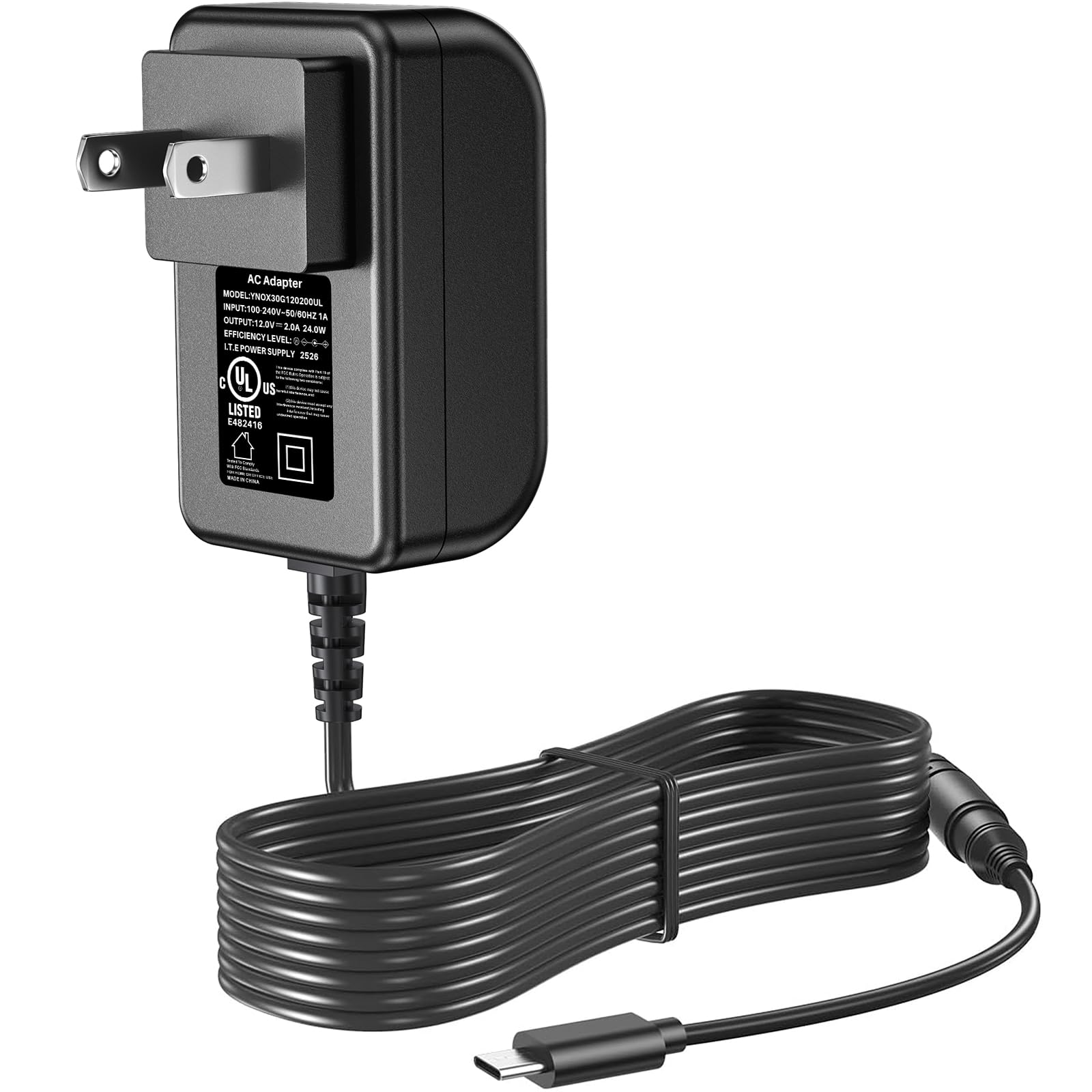 Amazon.com: 12V Charger APD Model No. WA-24Q12FU WA24Q12FU Asian