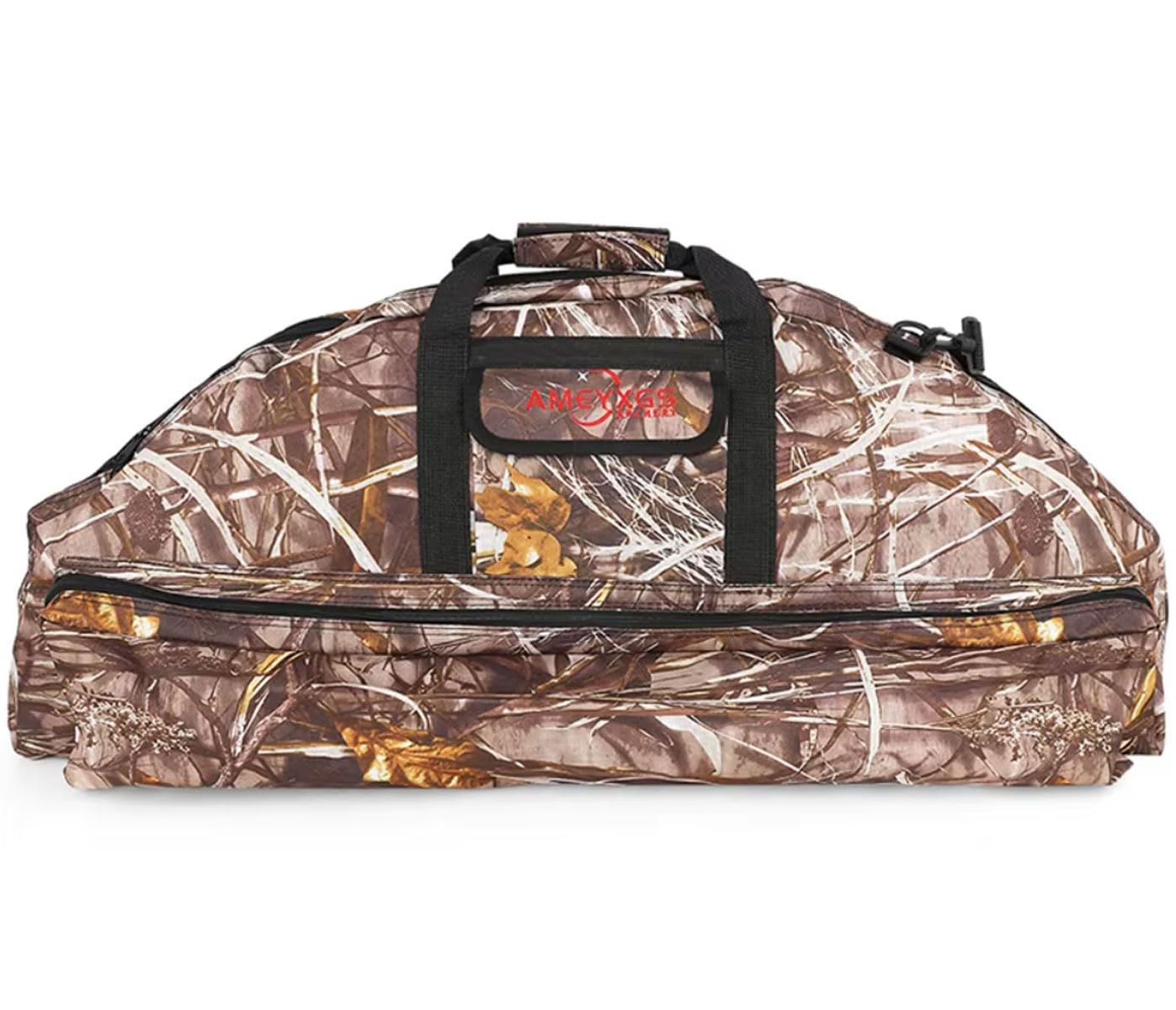 FUNTRESS Archery Lightweight Portable Carrying Bow Case for All Your Accessories Compound Bow Hunting Target Practice Bag (Camo, 37 in)