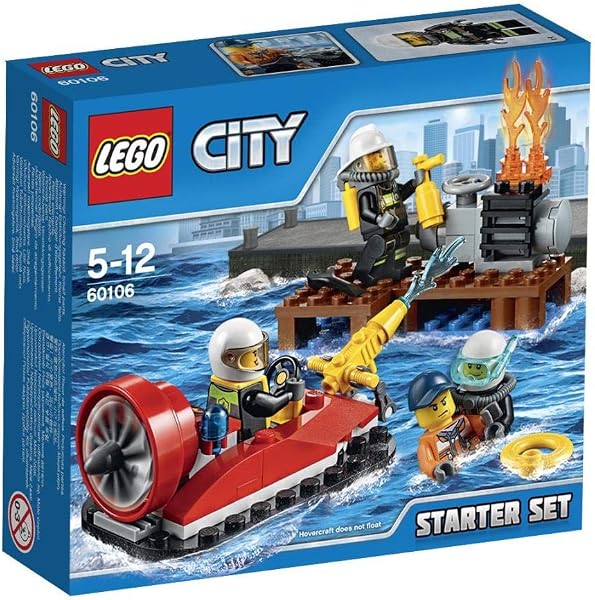LEGO City - Set de introducción: Bomberos (60106) - 1