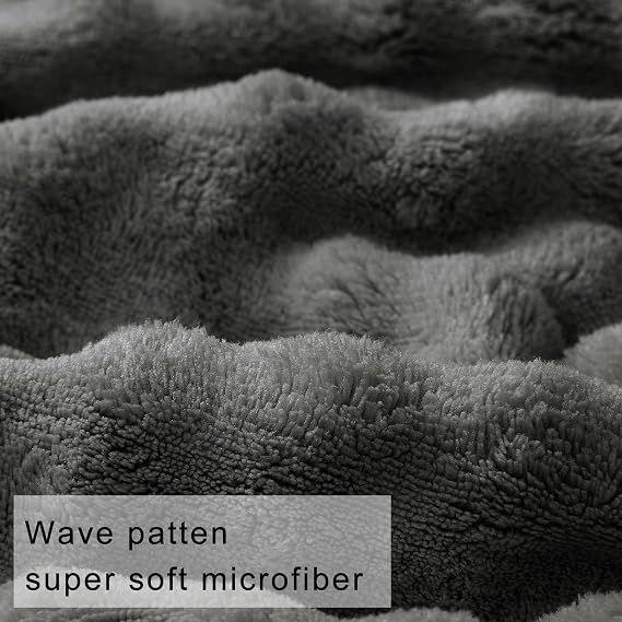 Oversized Bath Towels 40x80 Inches Extra Large Bath Sheets for Adults Thick Super Soft Quick Dry Highly Absobent Microfiber Shower Towels (Charcoal, 2PCS)