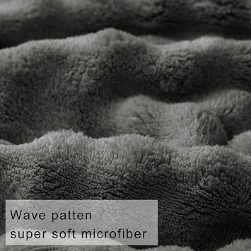 Oversized Bath Towels 40x80 Inches Extra Large Bath Sheets for Adults Thick Super Soft Quick Dry Highly Absobent Microfiber Shower Towels (Charcoal, 2PCS)