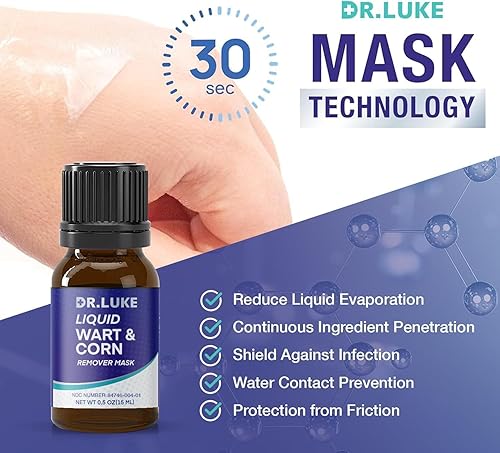 Miniatura 3 de Removedor de maíz de verrugas plantares congelado para pies eliminadores de maíz de verrugas para pies - Fórmula exclusiva 17% ácido salicílico