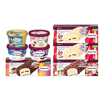 Amazon.co.jp: 【ハーゲンダッツ】アイス7種 バー4個 ミニ
