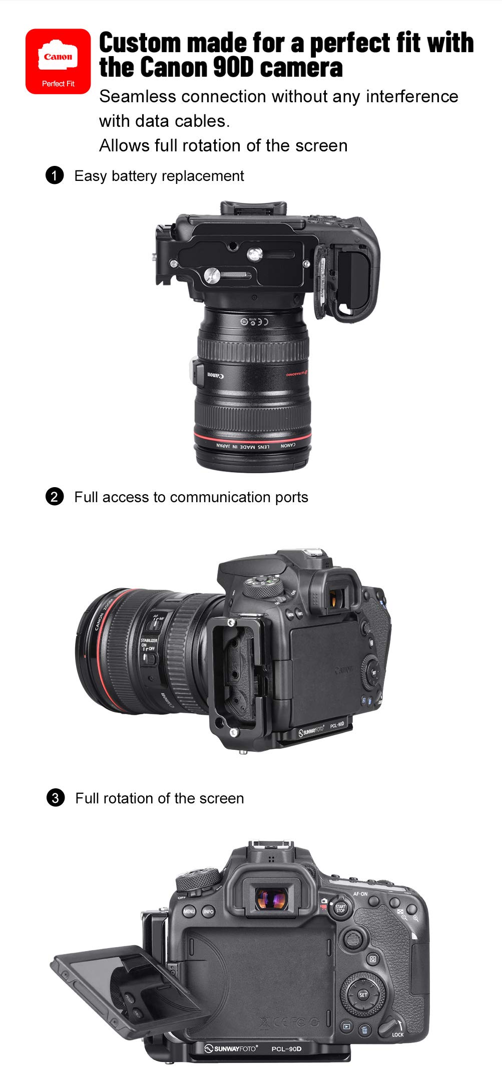 Canon - canon 90d 三脚セット 81uVUc1A6uL._AC_SY200_QL15_.jpg