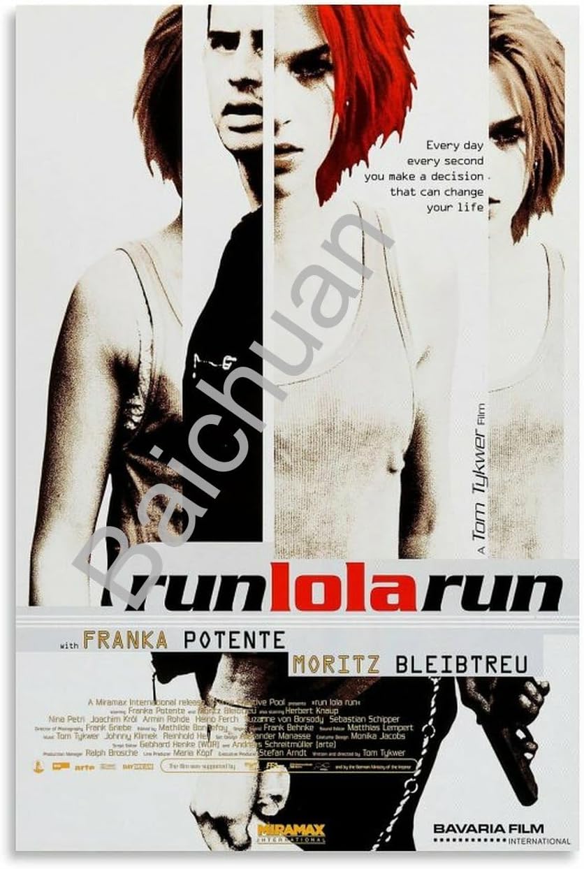 MovieI Run Lola Run Poster1 Canvas Painting Posters And