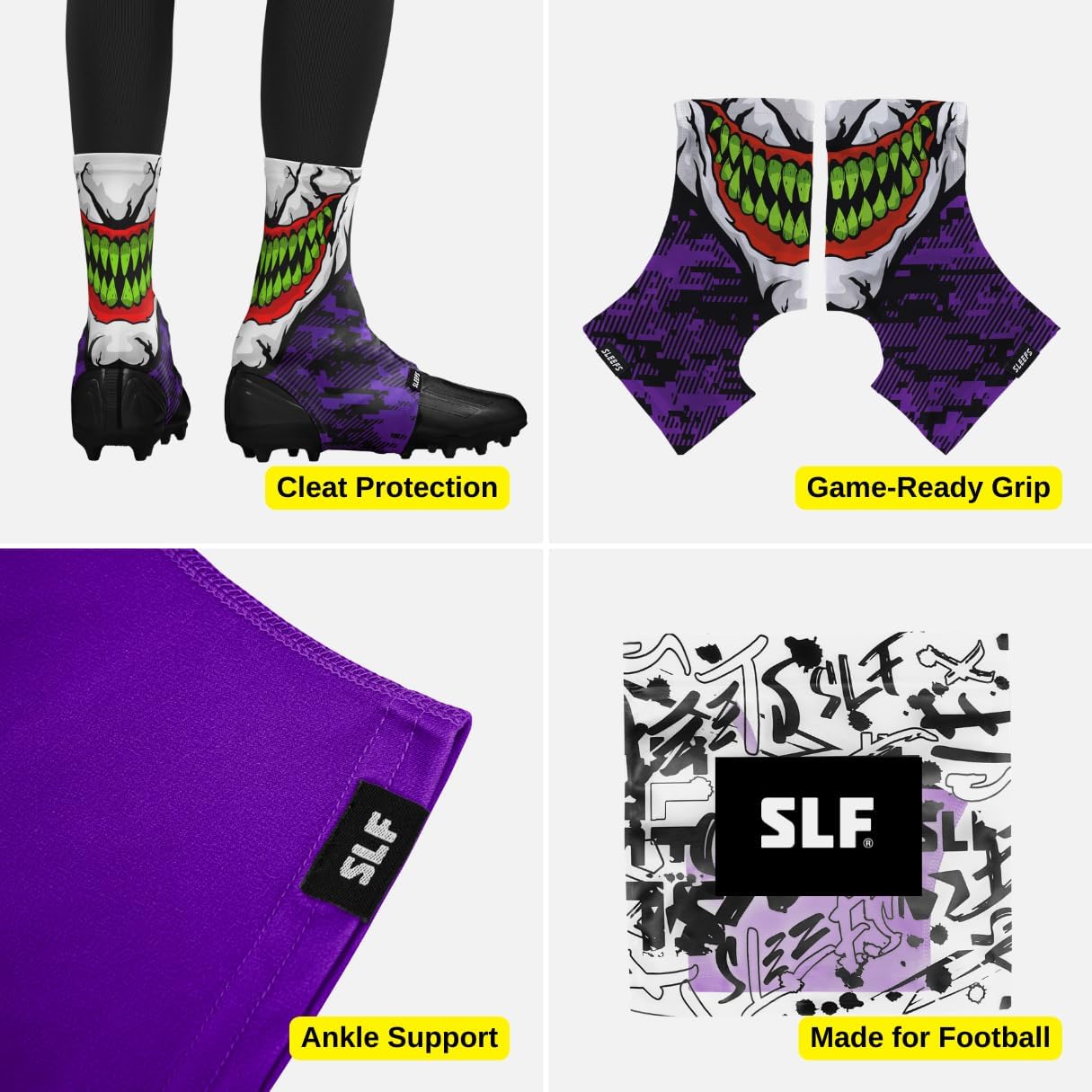 SLEEFS Monsters & Animals Spats/Cleat Covers