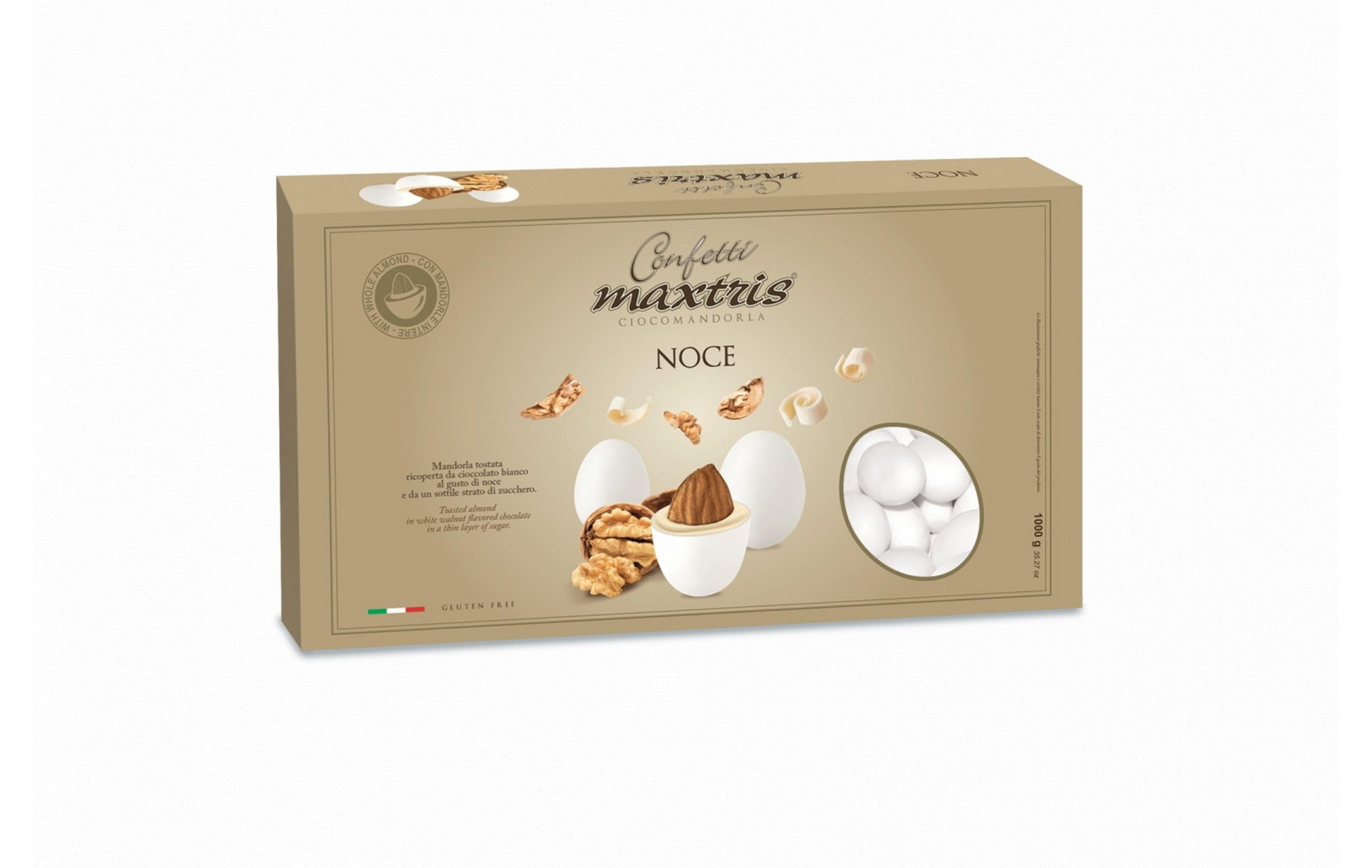 Confetti Maxtris | Italiani di Mandorla NOCE 1 Kg.