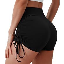 FULLSOFT 5" High Waisted Biker Shorts Tummy Control - Spandex Yoga, Workout, Cycling, Volleyball, Dance, Athletic Shorts