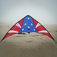 Vista 5 de in The Breeze 48-inch Stunt Kite, Dual Line, Framed Kites for Beginner to Intermediate Sport Kite Flyers