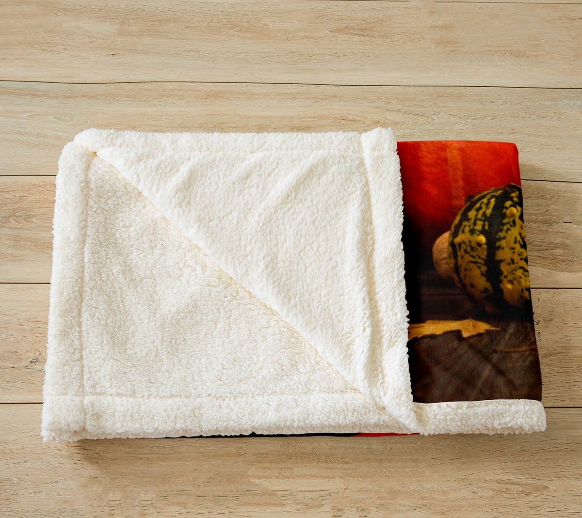 Coperta autunnale a forma di zucca, coperta autunnale per divano, divano, letto, in flanella, arancione, 100 x 130 cm