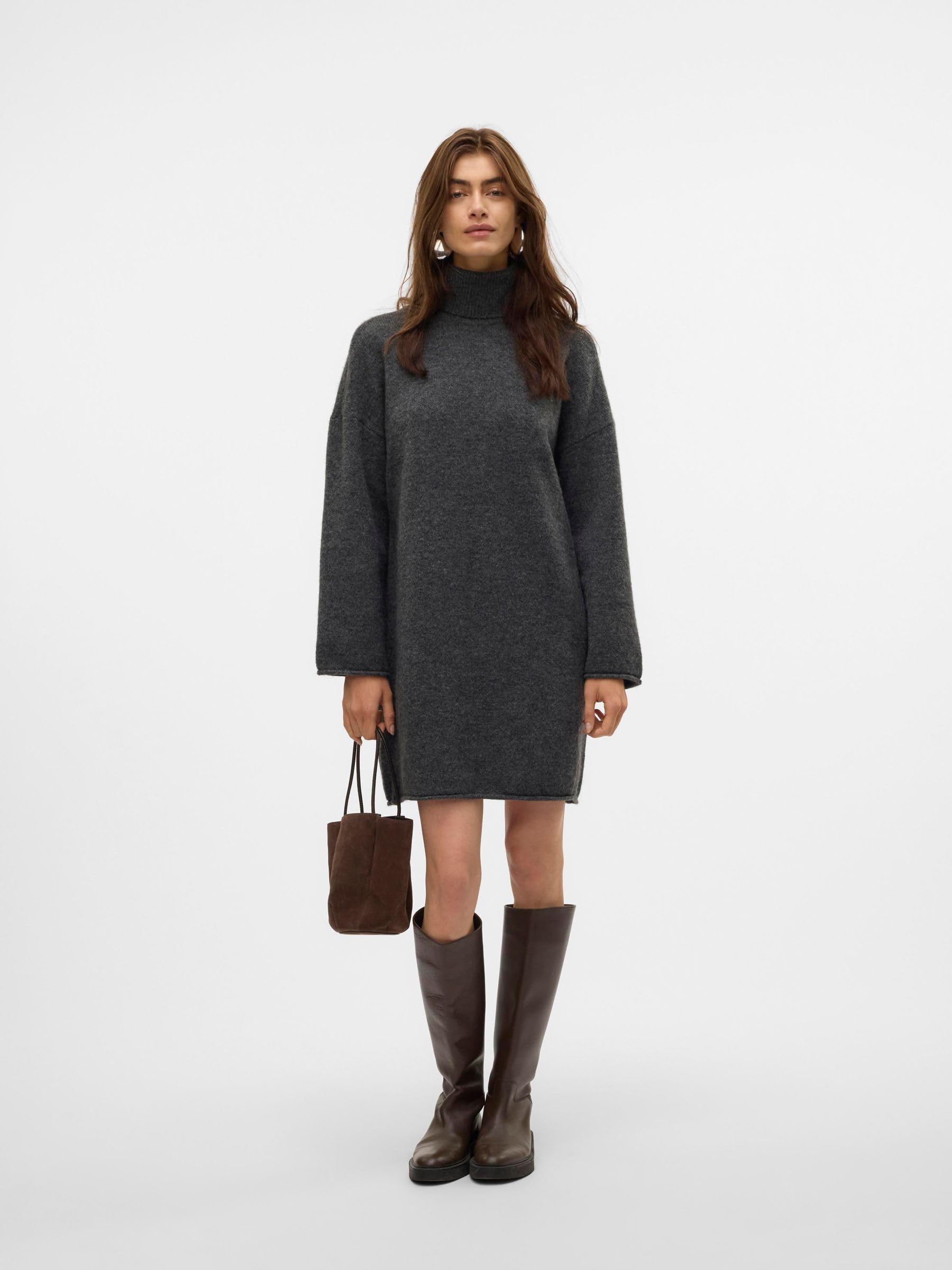 VERO MODA Female Strickkleid VMGEMMA Kurzes Kleid