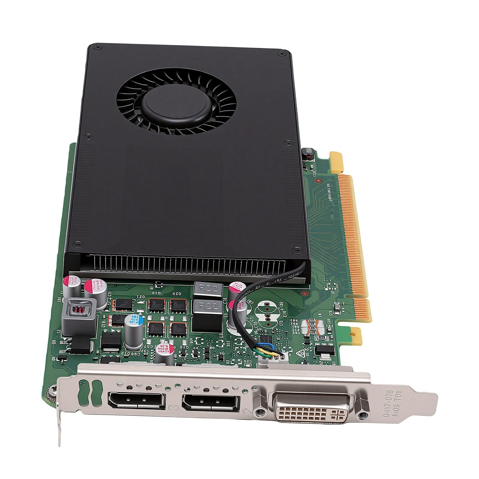 Annadue Karta Graficzna Karta Graficzna GPU 4 GB GDDR5 128 Bit PCIe 2.0 X16 640 Rdzeń 68 W 4K 60 Hz 2 DisplayPort DVI Jedno Gniazdo Chłodzenie CAD Modelowanie 3D Renderowanie