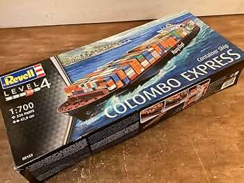 Amazon.co.jp: BA774 COLOMBO EXPRESS 貨物船 1/700 レベル Revell