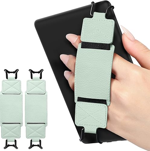 Miniatura 16 de MoKo Paquete de 2 correas de mano de seguridad para Kindle eReaders Fire de 6 a 8 pulgadas, Kindle/Kobo/Voyaga/Lenovo/Sony E-Book, correa de mano