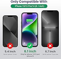 Vista 2 de Funda con batería para iPhone 13/ 13Pro/14, potente cargador de batería de 7500 mAh, funda portátil recargable, protectora, extendida, cargador Negro