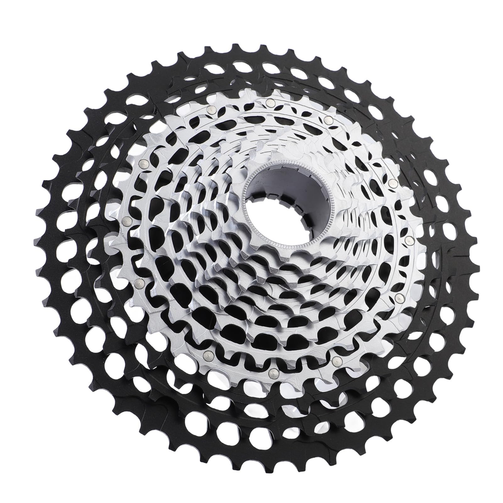 Casete de Bicicleta Ultraligero de Aleación de Aluminio 11-46T para Instalación Rápida para Personalizadores de Bicicletas