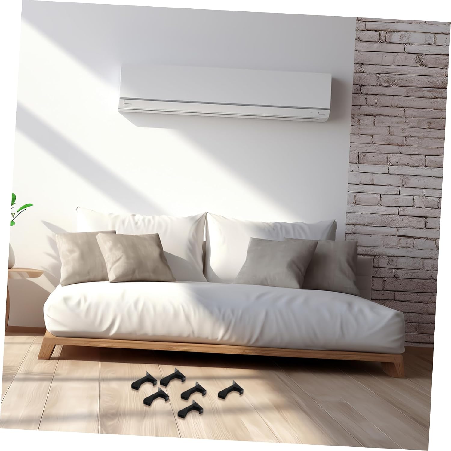 1set Floor Squeak Repair Kit for Wood Boards Noise Reduction Tool for and Hardwood Floors and Easy to Use Included
