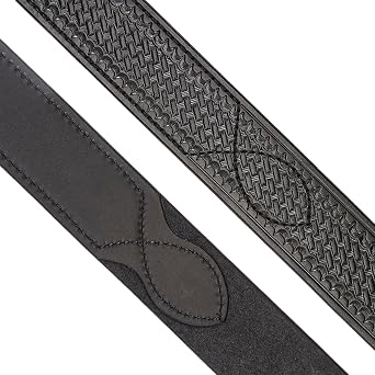 Aker Leather B03 Sam Browne Duty Belt, Half Leather-Lined, 2-1/4