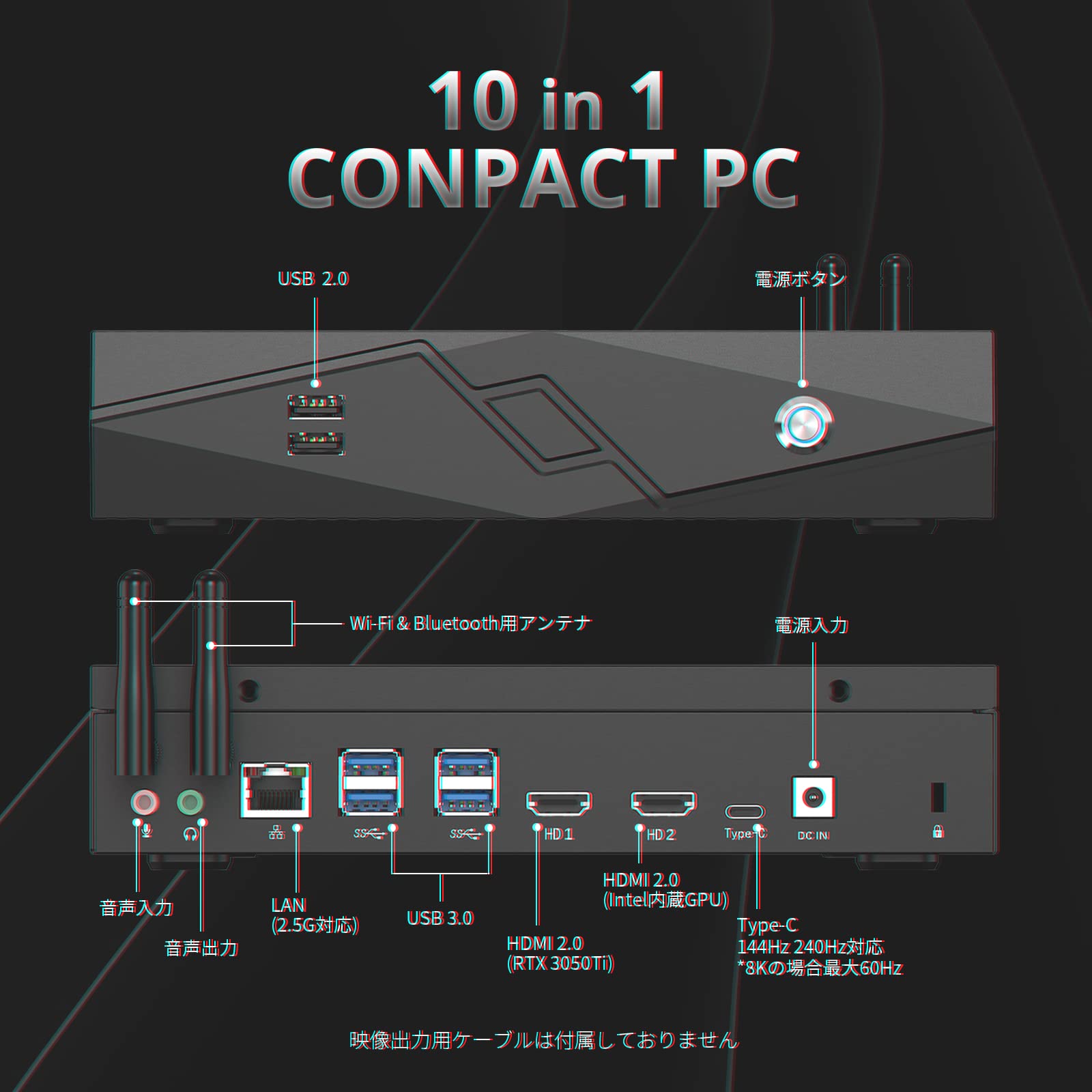 Amazon.co.jp: Skynew ミニ ゲーミングPC Windows 11 Pro / 第12世代