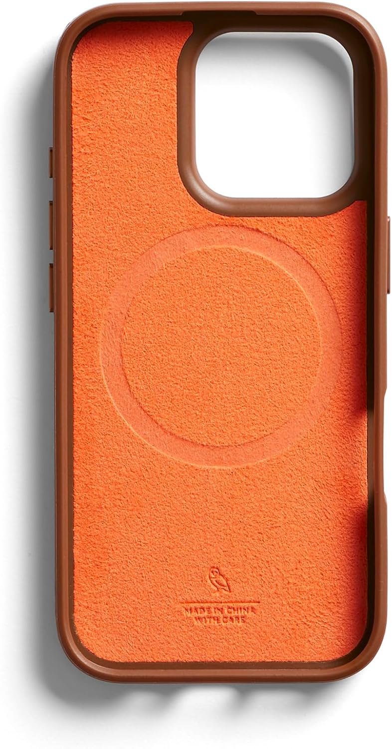Bellroy Leather Case for iPhone 16 Pro Max - Sienna