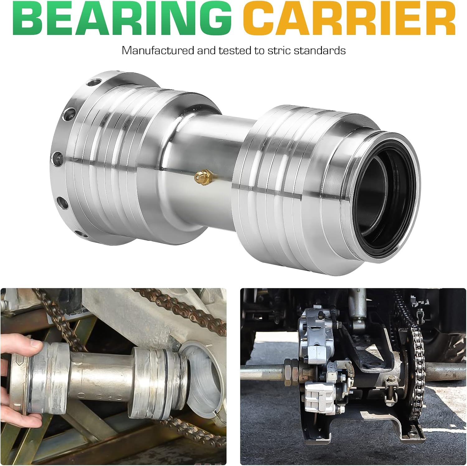 Rear Axle Bearing Carrier Compatible with Honda TRX450R 2004-2009 TRX450ER 2011-2014 Assembly Replaces for 42500-HP1-000