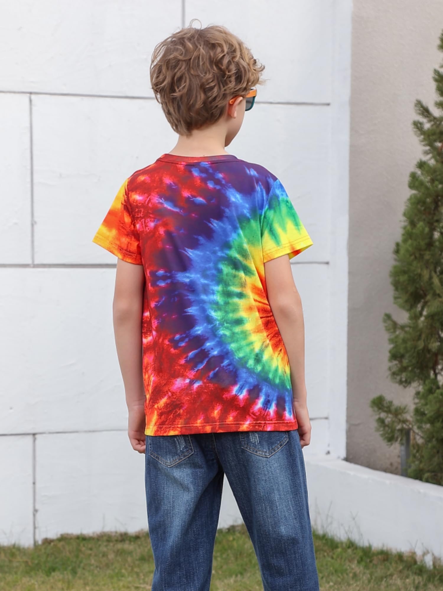 Belovecol Boys Girls 3D T-Shirt Cool Crewneck Short Sleeve Graphic T Shirt Summer Tee Shirts for Kids Teens 6-13 Years — view 5