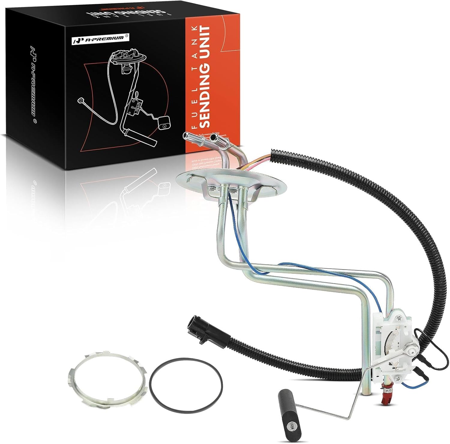 A-Premium Fuel Tank Sending Unit Compatible with Ford F-250 F250 1994-1996 7.3L, F-350 F350 1994-1997 7.3L, 19 Gallon