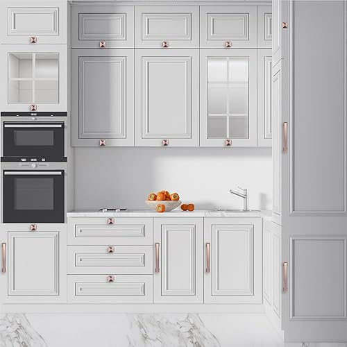 Miniatura 5 de Tiradores de gabinete de cobre antiguo de 7-12 pulgadas paquete de 20 aleación de zinc vintage moderna, manijas de cobre para gabinetes de cocina y