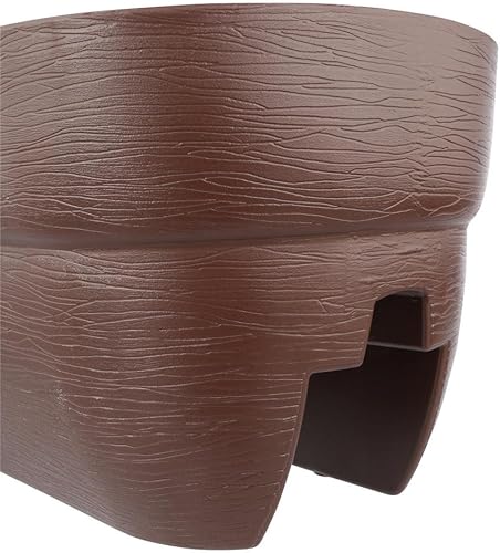 Miniatura 6 de Grupo EMSCO - Maceta para riel, Maceta raíl, Marrón tierra