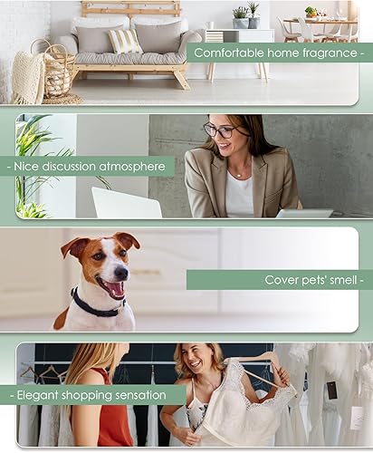 Miniatura 5 de Mxmoonant Máquina de aire inteligente de aroma de 10.1 fl oz, difusor sin agua HVAC con control de aplicación de bajo ruido para el hogar, hotel,