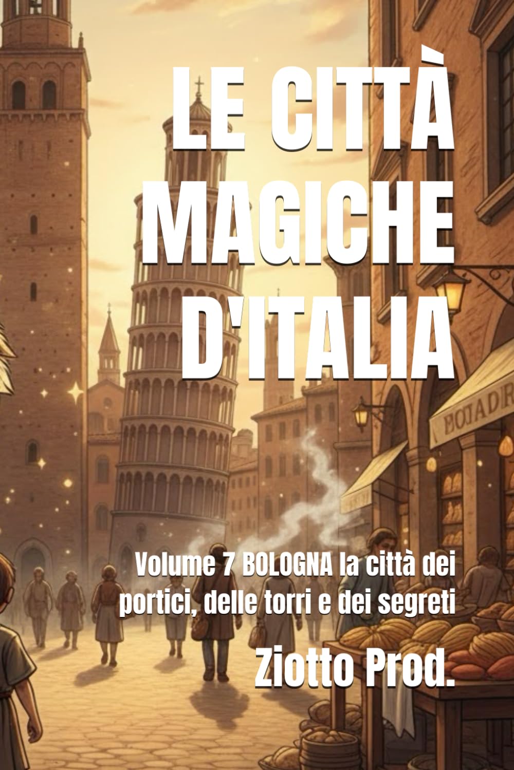 LE CITTÀ MAGICHE D'ITALIA: Volume 7 BOLOGNA la città dei portici, delle torri e dei segreti