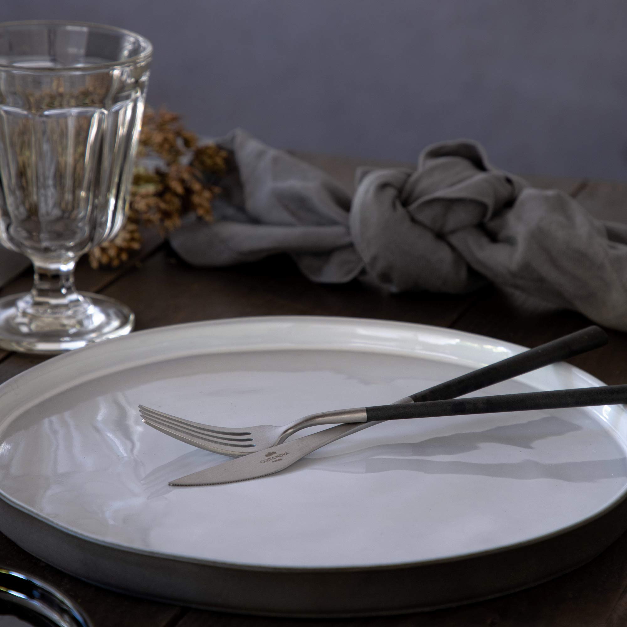 Amazon.com | Costa Nova 5-Piece Silverware Service for 1 - Mito