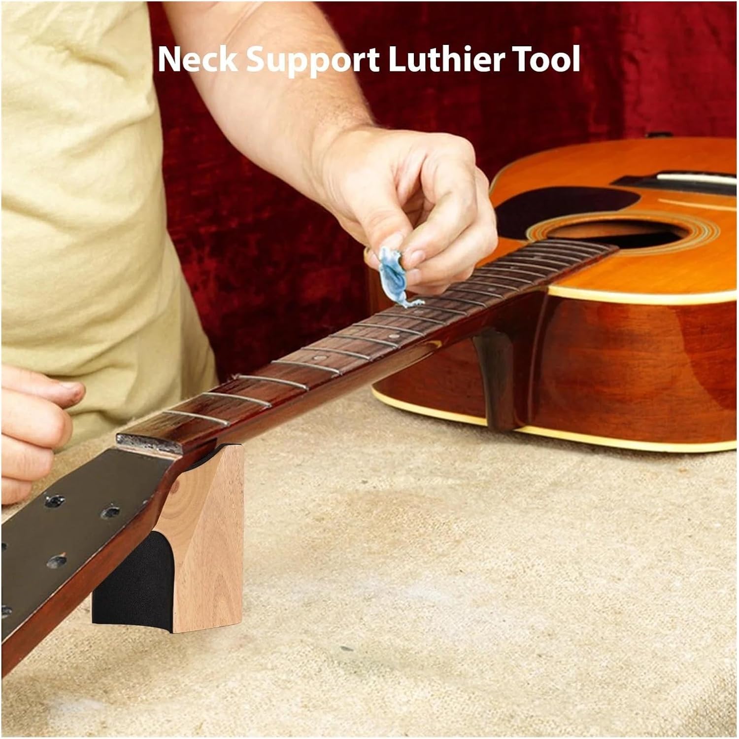 ギターツール ギター用ネックレスト ネックサポート プロ仕様ツール