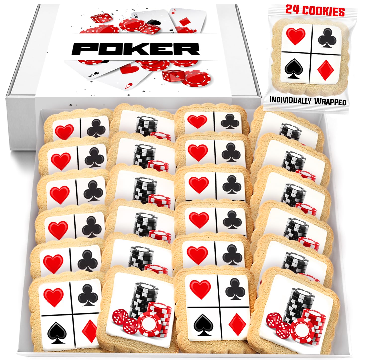 Cowboy Themes Cookies 24 Pack Individually Wrapped | Wild West | Cowboy Hat Western Theme | Cowboy Boots Cactus Cookies