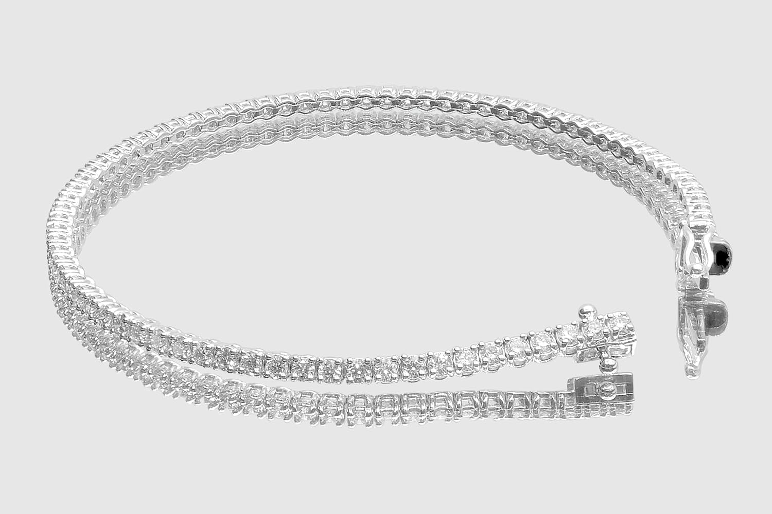Elegant 2mm Tennis Chain Bracelet for Men & Women – Iced Out Sparkling Moissanite, CZ Stones, Lightweight Silver-Tone Jewelry, Hip Hop Fashion Style 6-24" Inches