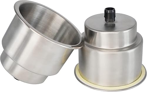 Miniatura 2 de DNB - Portavasos de acero inoxidable - Insertar soportes para bebidas con drenaje accesorios para barcos marinos